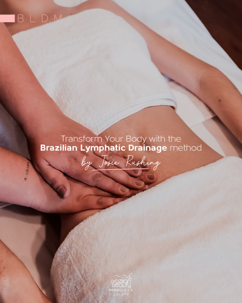 brazilian lymphatic drainage graphic